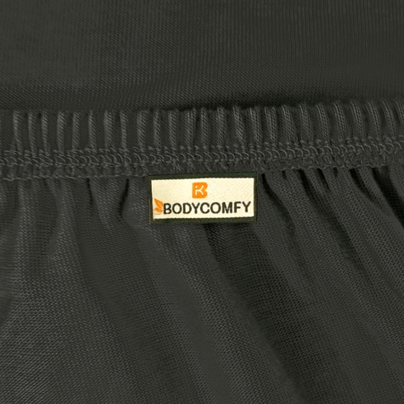 Bodycomfy 100% Cotton Hosiery Single bed Fitted Bedsheet – Geometric Print