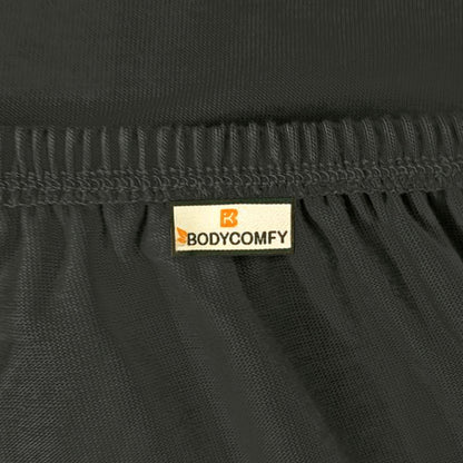 Bodycomfy 100% Cotton Hosiery Single bed Fitted Bedsheet – Geometric Print