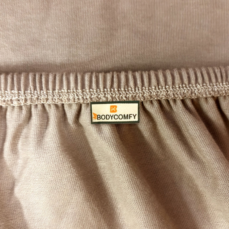 Bodycomfy 100% Cotton Hosiery Single bed Fitted Bedsheet – Geometric Print