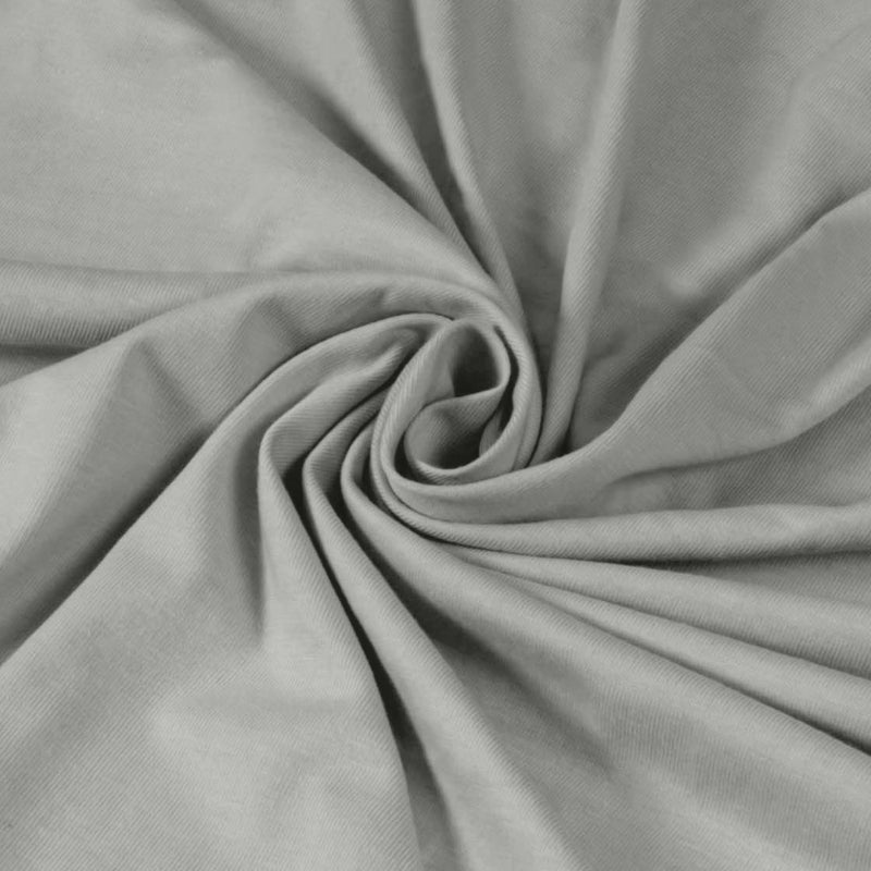 Bodycomfy 100% Cotton Hosiery Single Bed Fitted Bedsheet – Solid