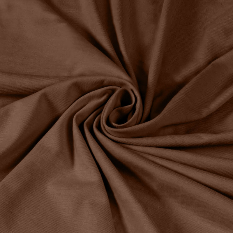 Bodycomfy 100% Cotton Hosiery Single Bed Fitted Bedsheet – Solid