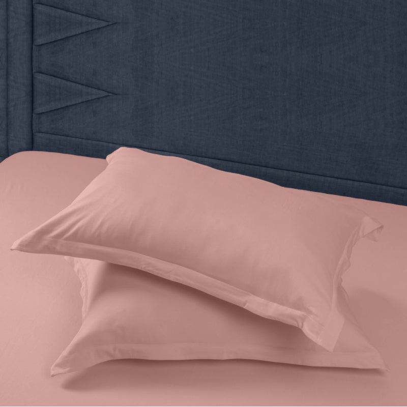 Bodycomfy 100% Cotton Hosiery Single Bed Fitted Bedsheet – Solid