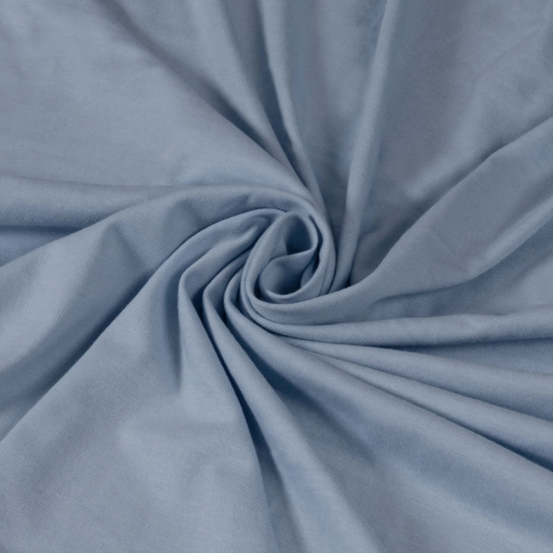 Bodycomfy 100% Cotton Hosiery Single Bed Fitted Bedsheet – Solid