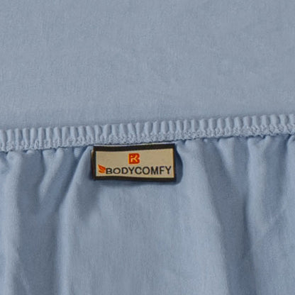 Bodycomfy 100% Cotton Hosiery King Size Fitted Bedsheet – Solid