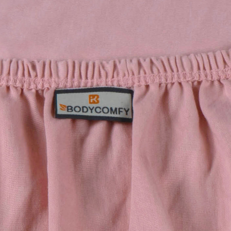 Bodycomfy 100% Cotton Hosiery King Size Fitted Bedsheet – Solid