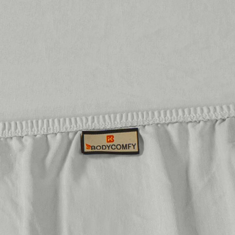 Bodycomfy 100% Cotton Hosiery King Size Fitted Bedsheet – Solid