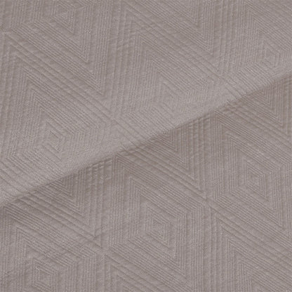 BodyComfy 100% Cotton Hosiery King-Size Fitted Bedcover – Heritage Diamond Pattern