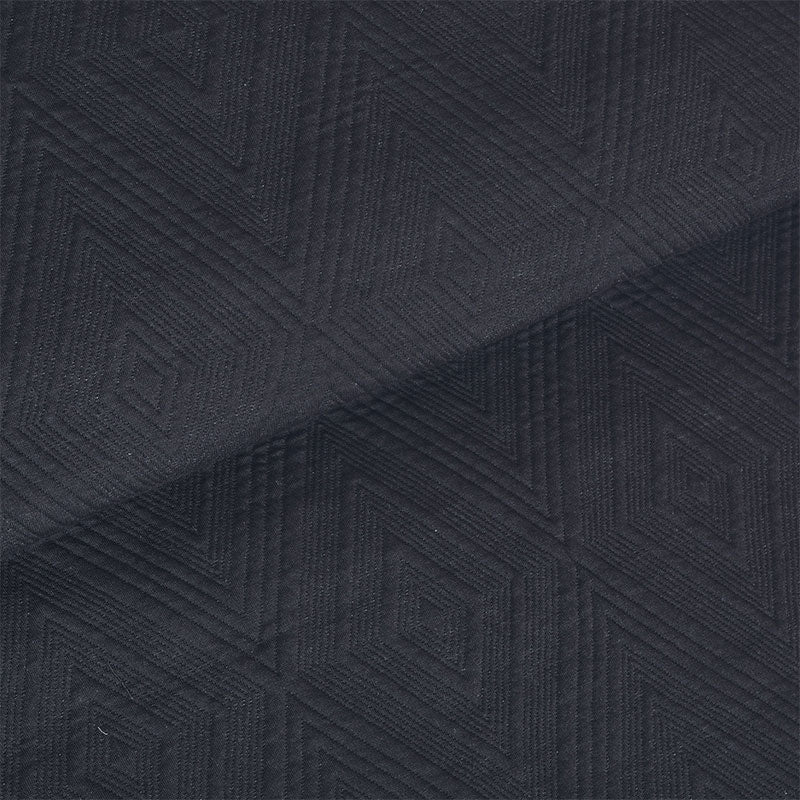 BodyComfy 100% Cotton Hosiery King-Size Fitted Bedcover – Heritage Diamond Pattern