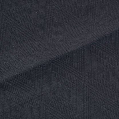 BodyComfy 100% Cotton Hosiery King-Size Fitted Bedcover – Heritage Diamond Pattern