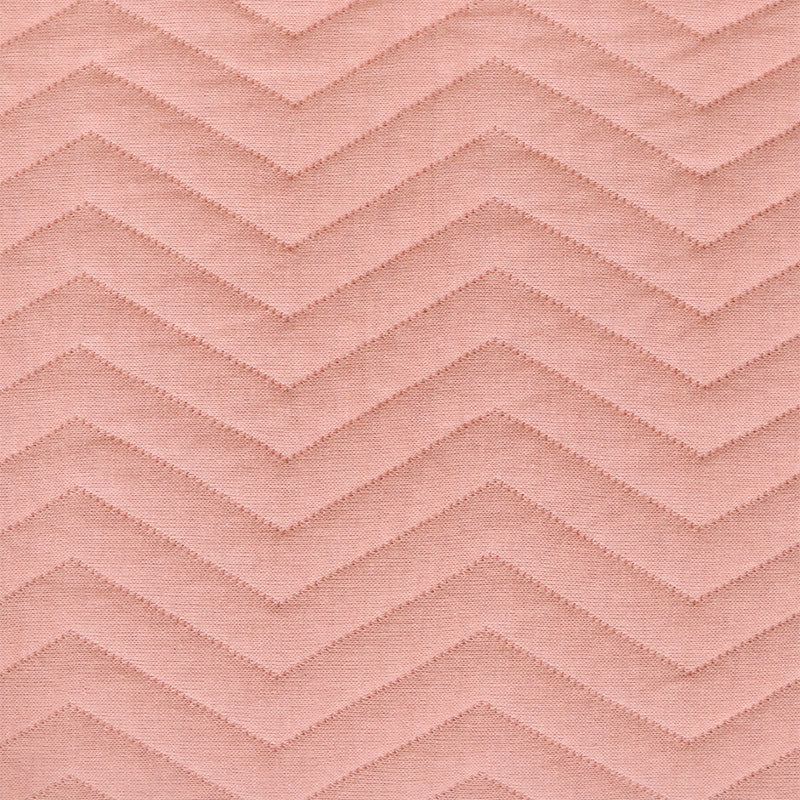 BodyComfy 100% Cotton Hosiery King-Size Fitted Bedcover – Chevron Print