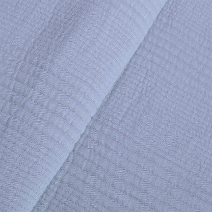 BodyComfy 100% Cotton Hosiery King-Size Fitted Bedcover – Checkered Block Texture