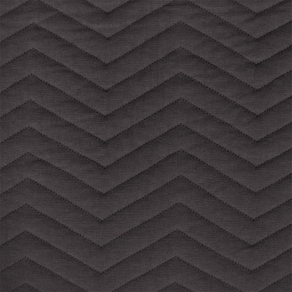 BodyComfy 100% Cotton Hosiery King-Size Fitted Bedcover – Chevron Pattern