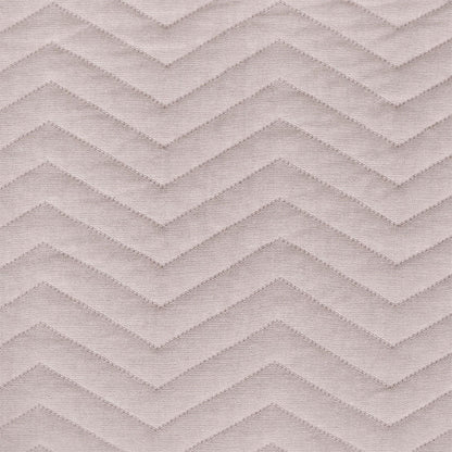 BodyComfy 100% Cotton Hosiery King-Size Fitted Bedcover – Chevron Print