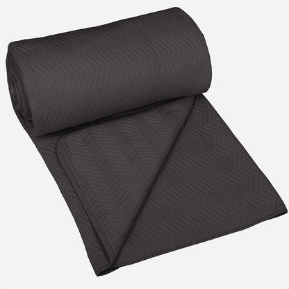 BodyComfy 100% Cotton Hosiery King-Size Fitted Bedcover – Chevron Print