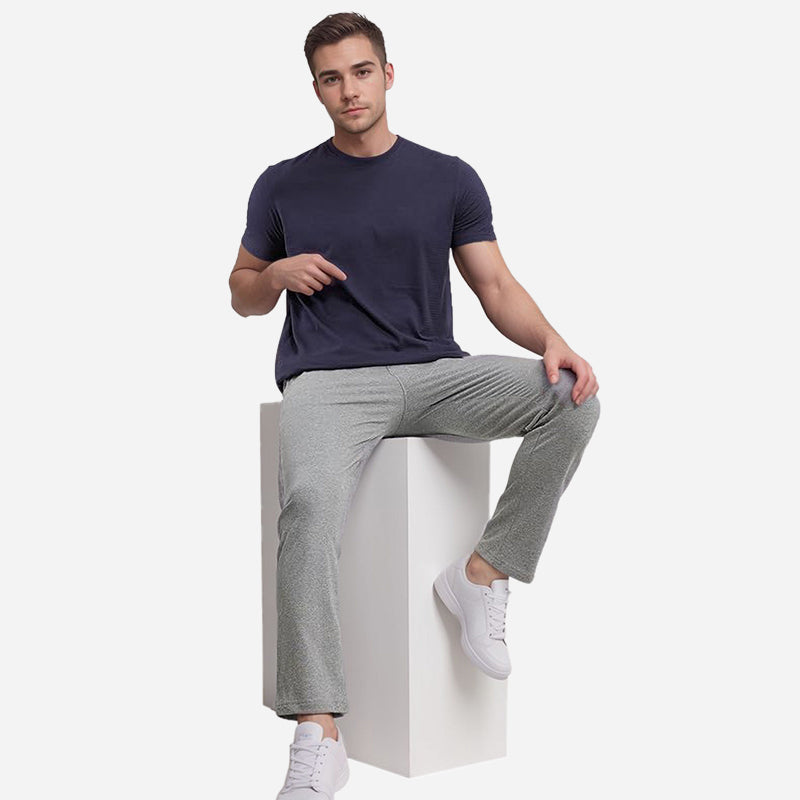 TESON by Bodycare Solid Mens Lower - Gray Melange