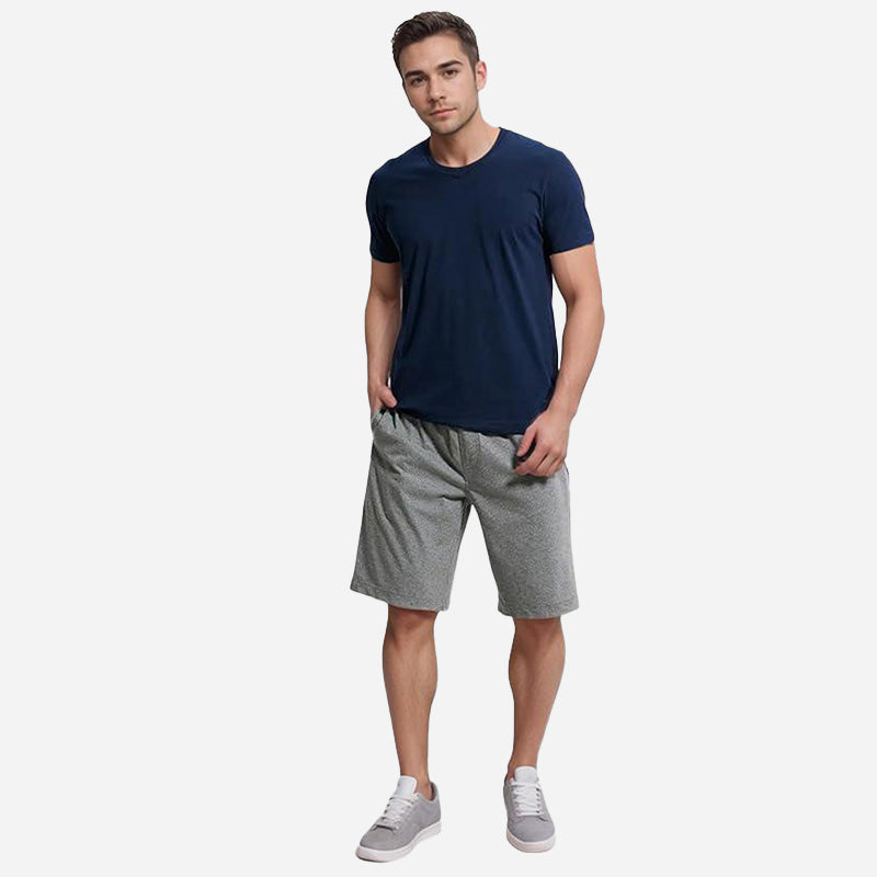 TESON by Bodycare Solid Mens Shorts - Gray Melange