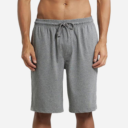 TESON by Bodycare Solid Mens Shorts - Gray Melange