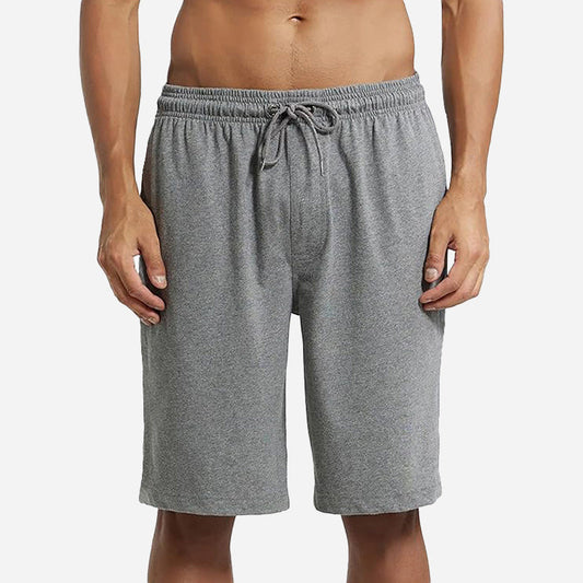TESON by Bodycare Solid Mens Shorts - Gray Melange