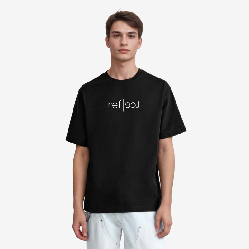 TESON by Bodycare Men's 100% Cotton Oversized Baggy Fit Drop Shoulder Half Sleeve Solid Round Neck T-Shirt