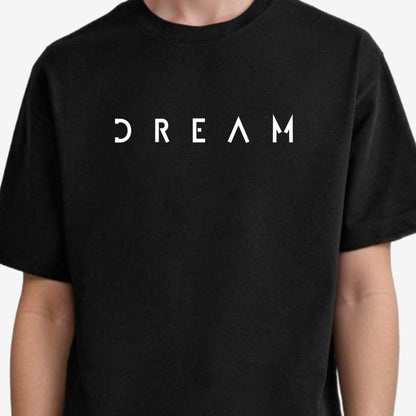 TESON by Bodycare Men's 100% Cotton Oversized Baggy Fit Drop Shoulder Half Sleeve Solid Round Neck T-Shirt White