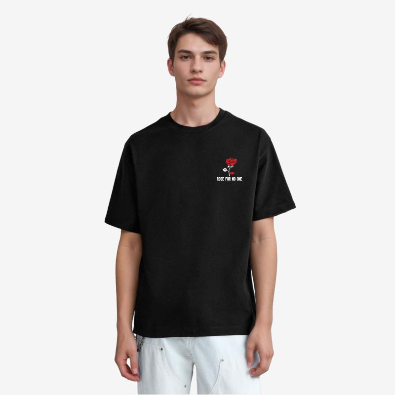 TESON by Bodycare Men's 100% Cotton Oversized Baggy Fit Drop Shoulder Half Sleeve Solid Round Neck T-Shirt