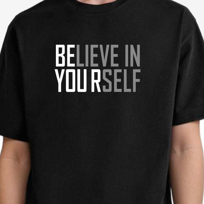 TESON by Bodycare Men's 100% Cotton Oversized Baggy Fit Drop Shoulder Half Sleeve Solid Round Neck T-Shirt