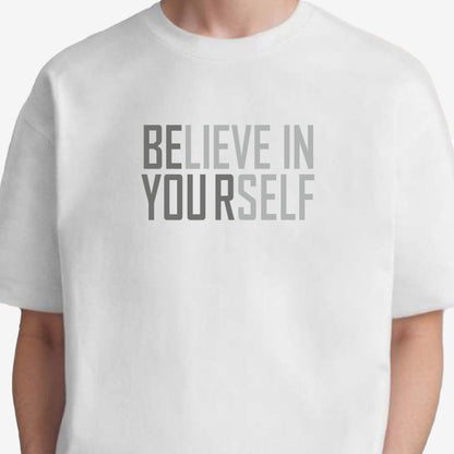 TESON by Bodycare Men's 100% Cotton Oversized Baggy Fit Drop Shoulder Half Sleeve Solid Round Neck T-Shirt