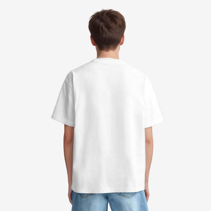 TESON by Bodycare Men's 100% Cotton Oversized Baggy Fit Drop Shoulder Half Sleeve Solid Round Neck T-Shirt