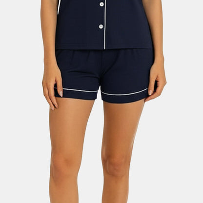 TESON Women Night Suit - Navy