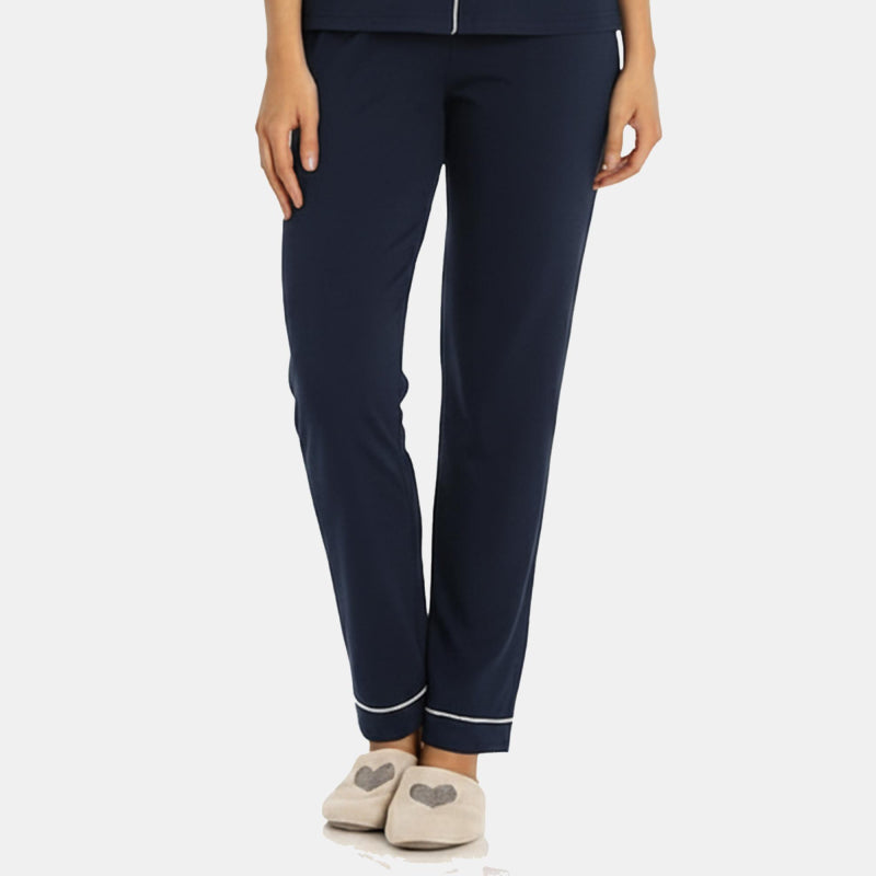 TESON Women Night Suit - Navy