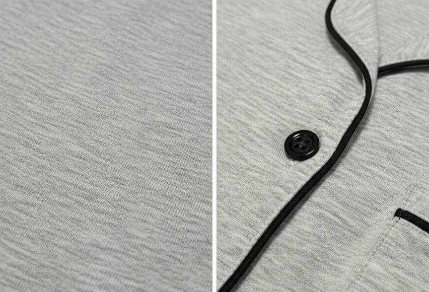 Teson Grey milenge nightsuit - bodycomfyonline
