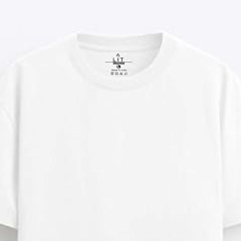 TESON by Bodycare Men's 100% Cotton Oversized Baggy Fit Drop Shoulder Half Sleeve Solid Round Neck T-Shirt