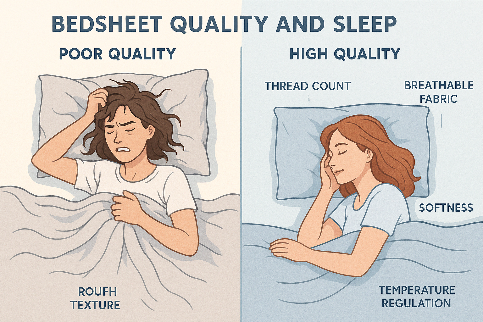 Why Your Bedsheet Might Be the Reason You’re Not Sleeping Well”